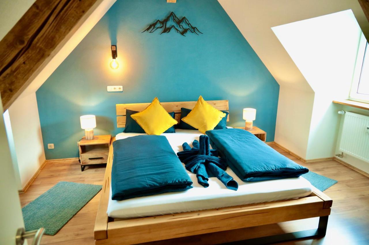 Ferienhaus Bergauszeit In Der Alten Post Nesselwang Kültér fotó
